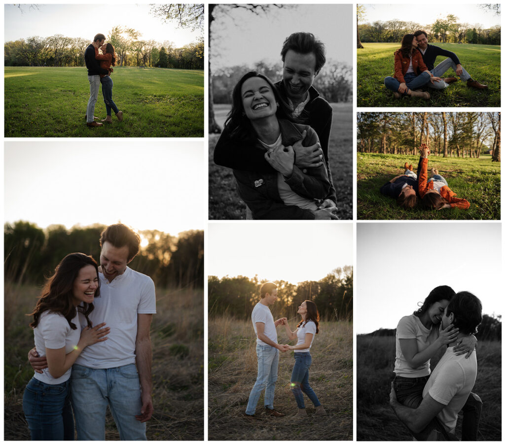 Minnesota park engagement photos