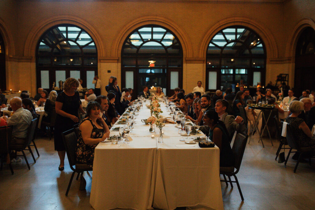 The Great Hall reception space at The Depot Minneapolis wedding