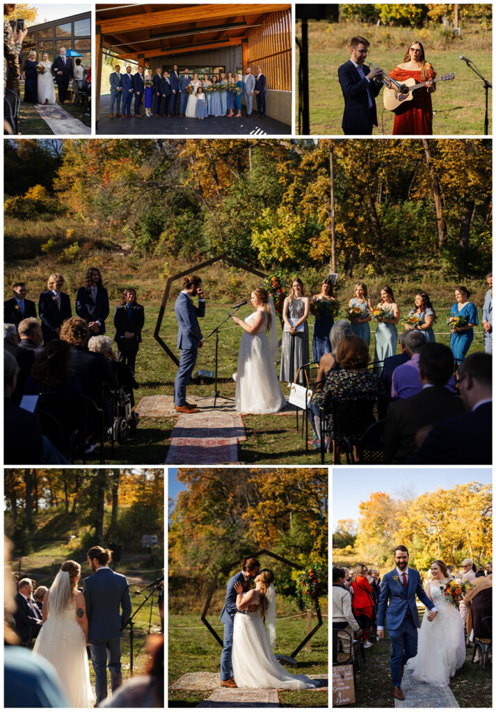 Theodore Wirth Trailhead wedding in Minneapolis, Minnesota