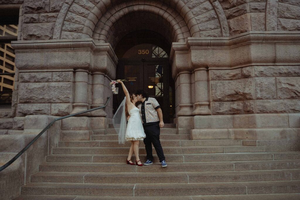 Downtown Minneapolis, Minnesota elopement