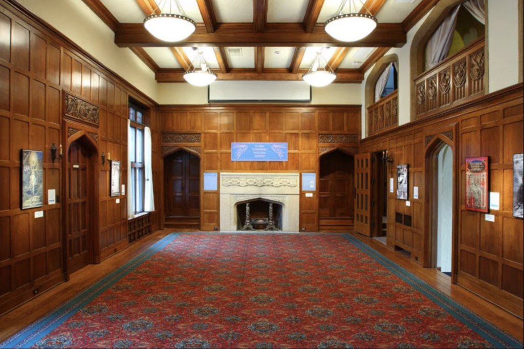 The Great Hall of the Bakken Museum, a micro-wedding venue in Minneapolis, Minnesota